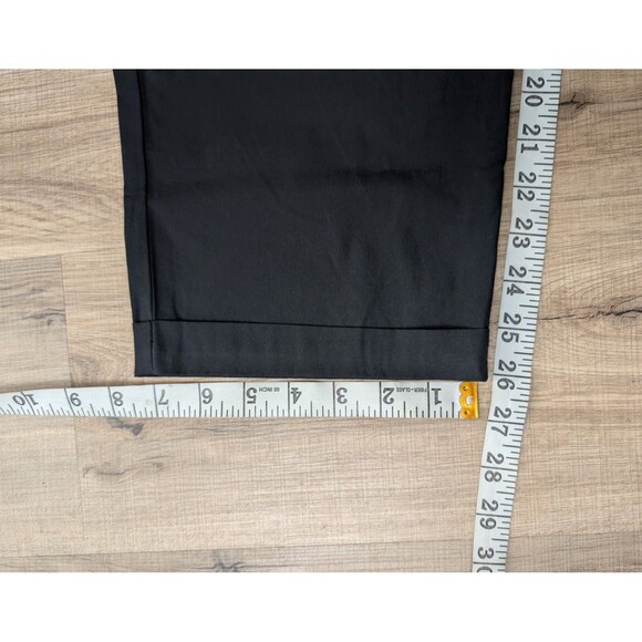 Kut from the Kloth Size 10 Dress Pants Straight Leg Pleated Cuffed 100% Cotton - Picture 8 of 8